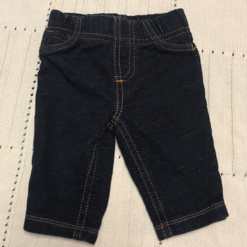Super soft 100% cotton baby jeans